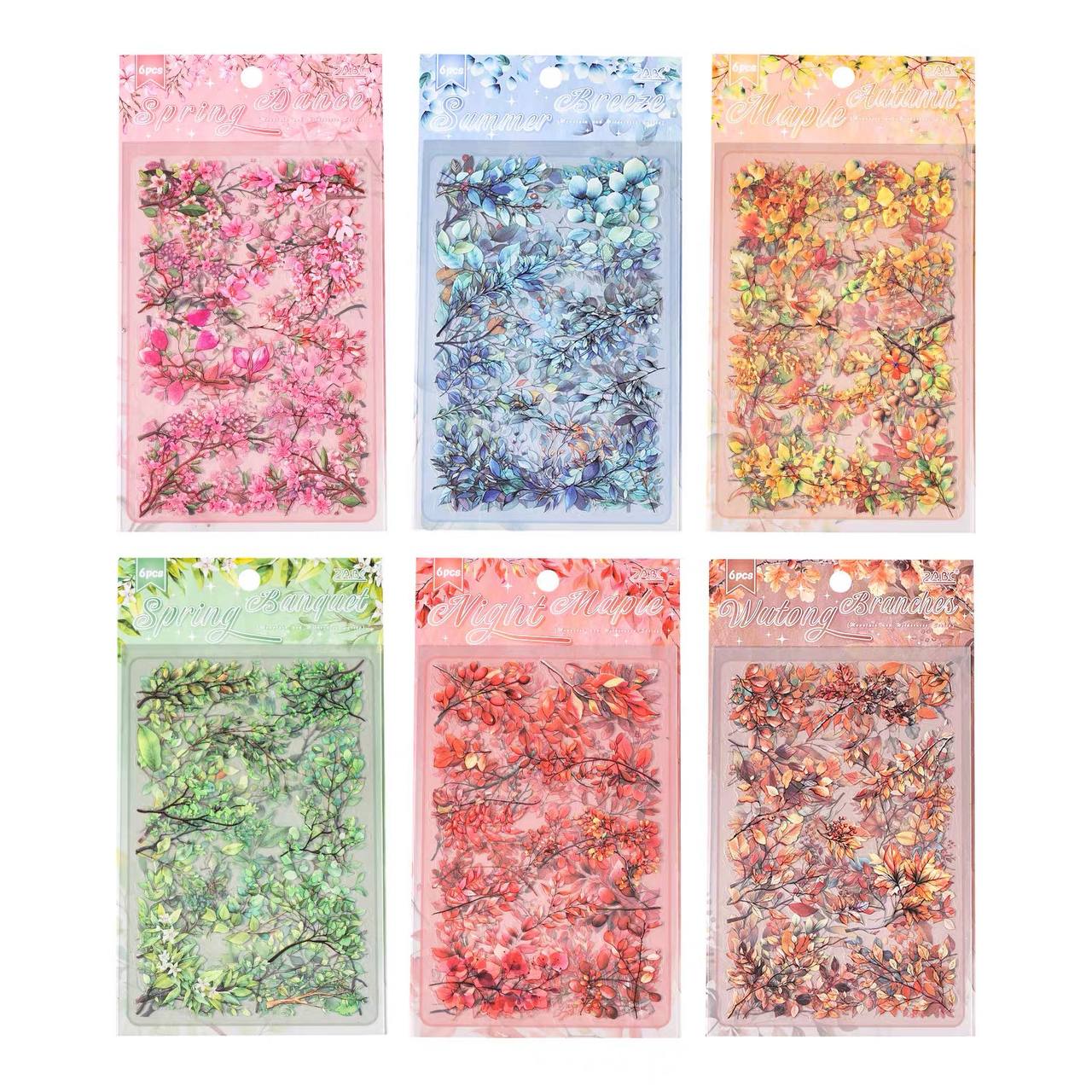 Stickers de Hojas y Plantas 3 Stickers de Hojas y Plantas - Imagen 3