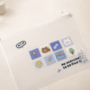 Bolsa con Cremallera Kawaii Conejo y Oso - Imagen 6