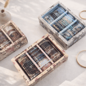 Washi Tape Vintage Flores y Rosas - Imagen 6