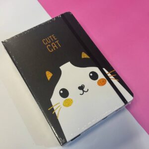 Libreta Tapa Dura Gatito sin Espiral