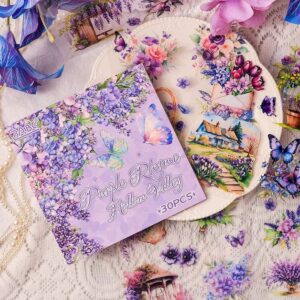 Libreta Mediana de  stickers de Flores y Mariposas - Imagen 5