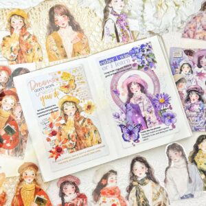 Stickers Mujer Japonesa - Imagen 3