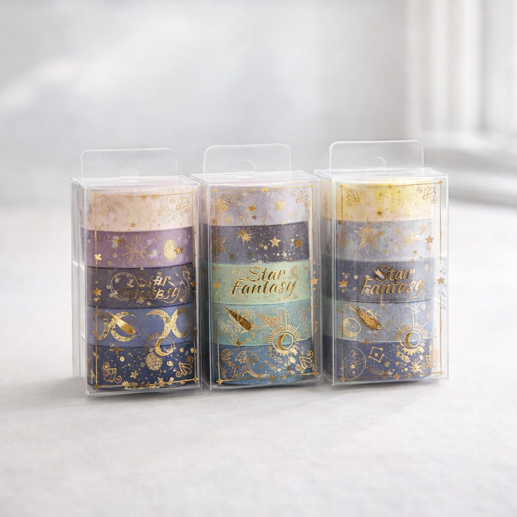 Mini Caja Washi Tape Vintage 3 Mini Caja Washi Tape Vintage - Imagen 3