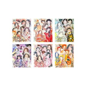 Stickers Mujer Japonesa