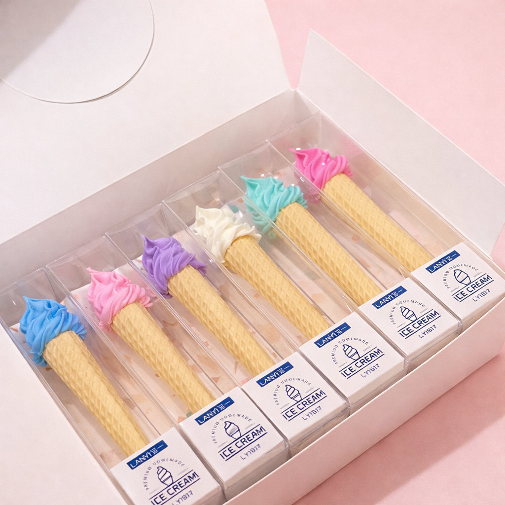 Goma de Borrar Diseño Barquillo