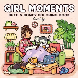 Libro para Colorear Bobbie Goods – Girl’s Moments