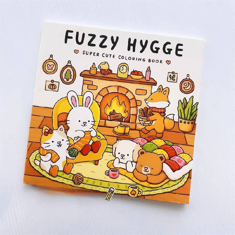 Libro para Colorear Bobbie Goods – Fuzzy Hygge pascua 1 Libro para Colorear Bobbie Goods – Fuzzy Hygge pascua