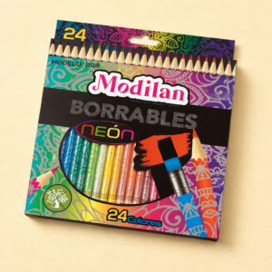 Lápices de Colores Neón – Set 24 Piezas - Imagen 2