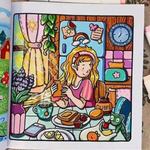 Libro para Colorear Bobbie Goods – Girl’s Moments - Imagen 4