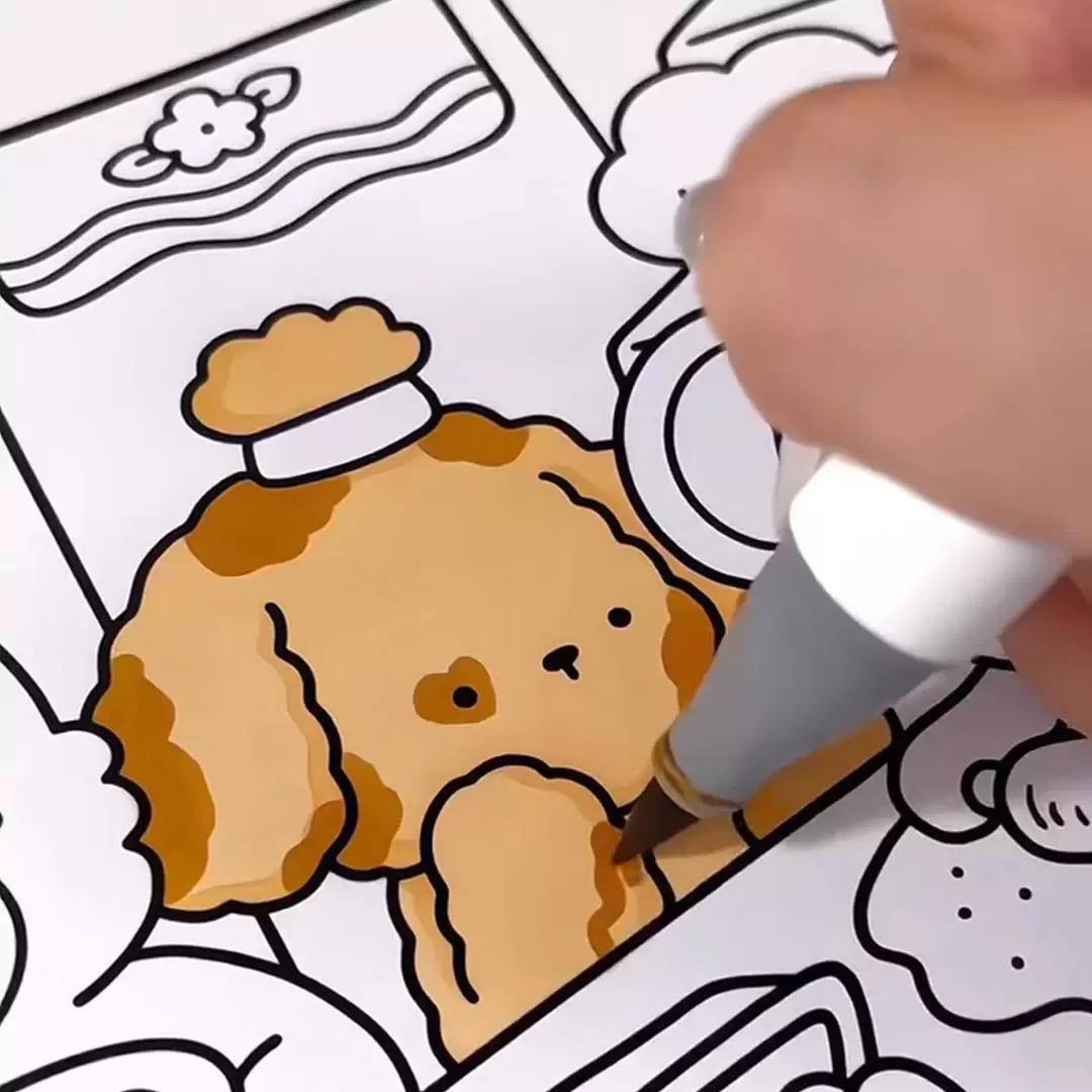 Libro para Colorear Bobbie Goods – Fuzzy Hygge pascua 3 Libro para Colorear Bobbie Goods – Fuzzy Hygge pascua - Imagen 3