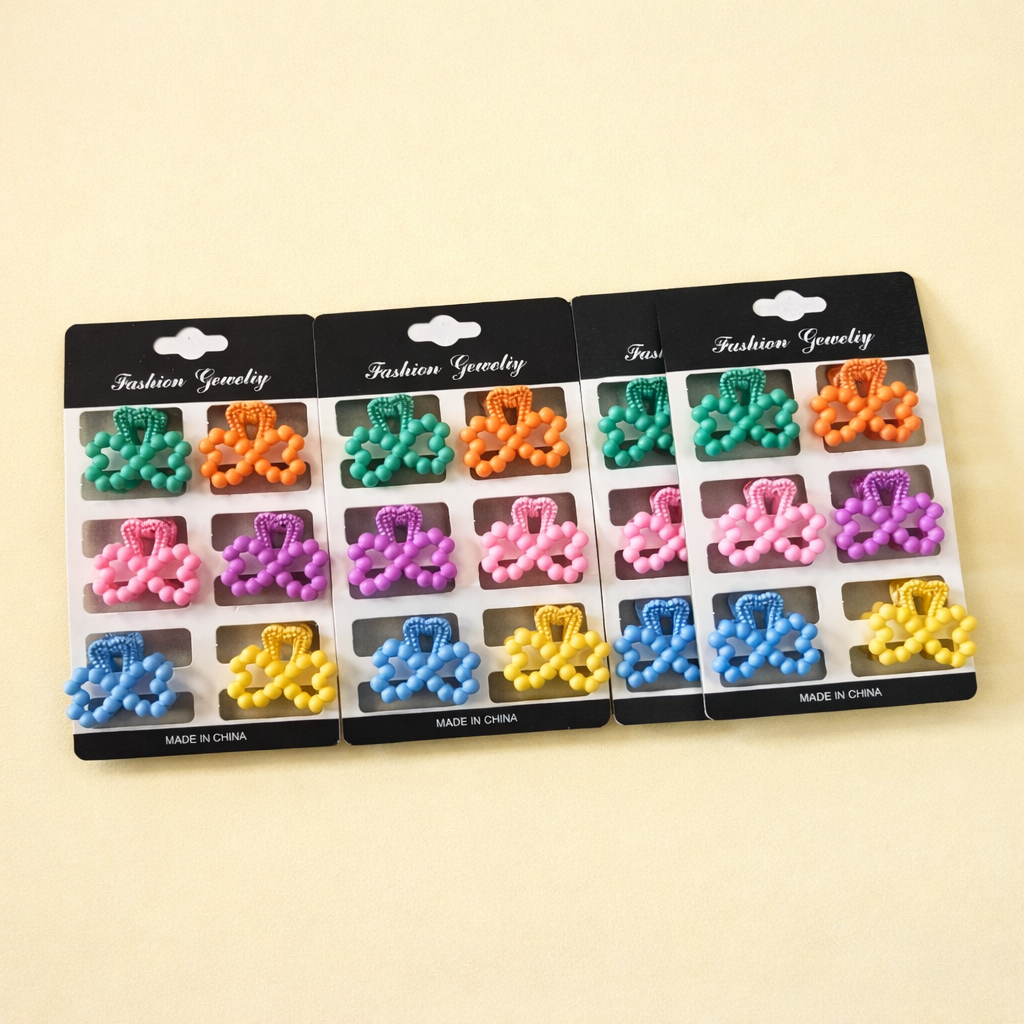 Set de Mini Pinches Horquillas | 6 Piezas