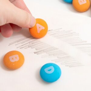 Goma de Borrar Mini Chocolate MyM – Set 4 Piezas - Imagen 2