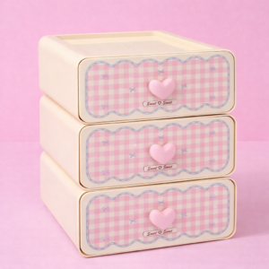 Cajón Blanco Kawaii de Escritorio - Imagen 2