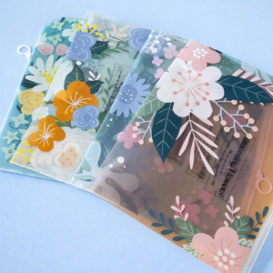🌸 Bolsa Carpeta con Cremallera – Diseño Flor 🌸 - Imagen 2