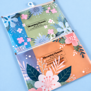 🌸 Bolsa Carpeta con Cremallera – Diseño Flor 🌸 - Imagen 4