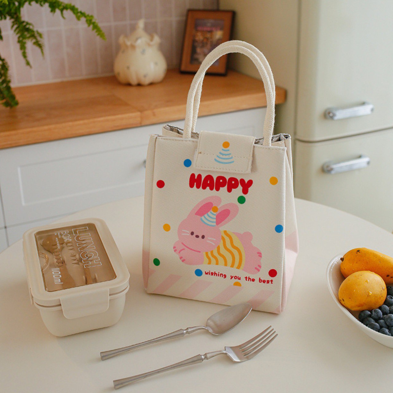 Bolsa Térmica Lonchera kawaii 2 Bolsa Térmica Lonchera kawaii - Imagen 2