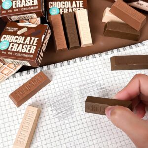 Goma de Borrar Mini Chocolate – Set 3 Piezas