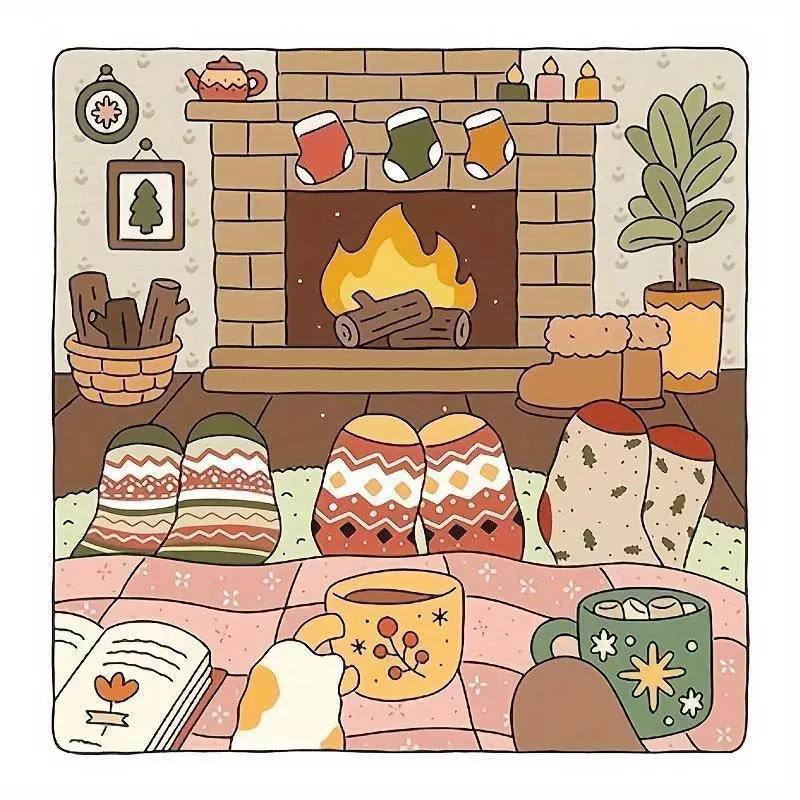 Libro para Colorear Bobbie Goods – Fuzzy Hygge pascua 4 Libro para Colorear Bobbie Goods – Fuzzy Hygge pascua - Imagen 4