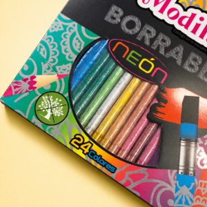 Lápices de Colores Neón – Set 24 Piezas - Imagen 3