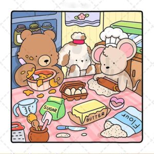 Libro para Colorear Bobbie Goods – Cozy Friends - Imagen 3