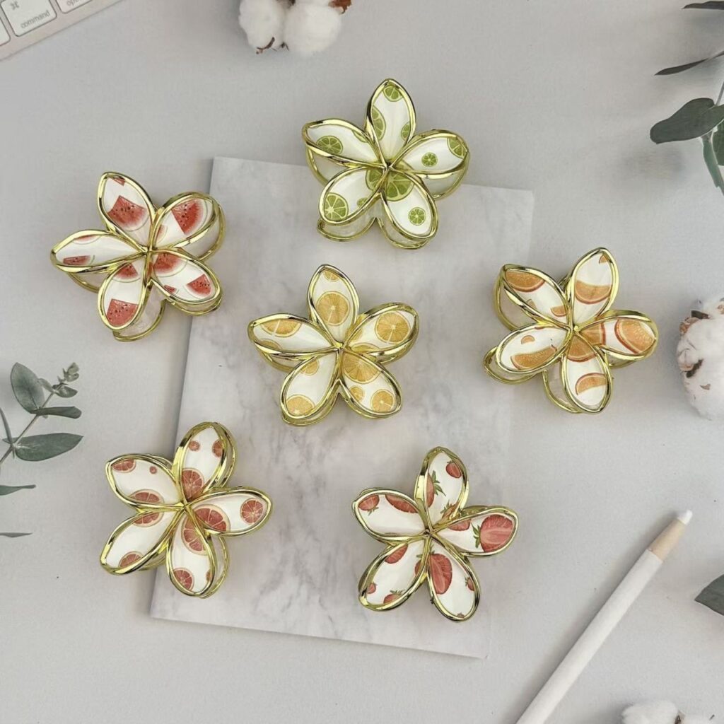 Pinche Horquilla Diseño Frutas