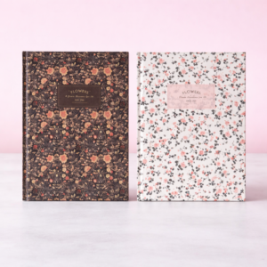 Libreta Grande Tapa Dura Floral - Imagen 6