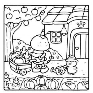 Libro para Colorear Bobbie Goods – Cozy Friends - Imagen 4