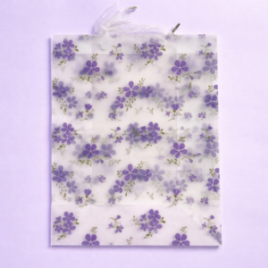 Bolsa de Regalo Transparente de Flores - Imagen 3