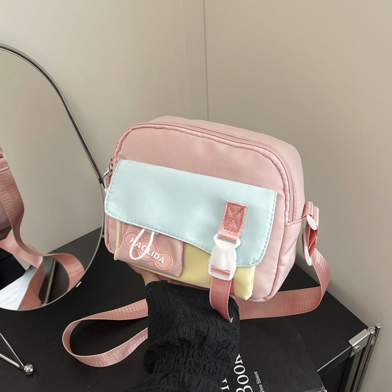 Bolso Cruzado Color Pastel 2 Bolso Cruzado Color Pastel - Imagen 2