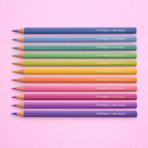 Lápices de Colores Pastel – Set 24 Piezas - Imagen 2