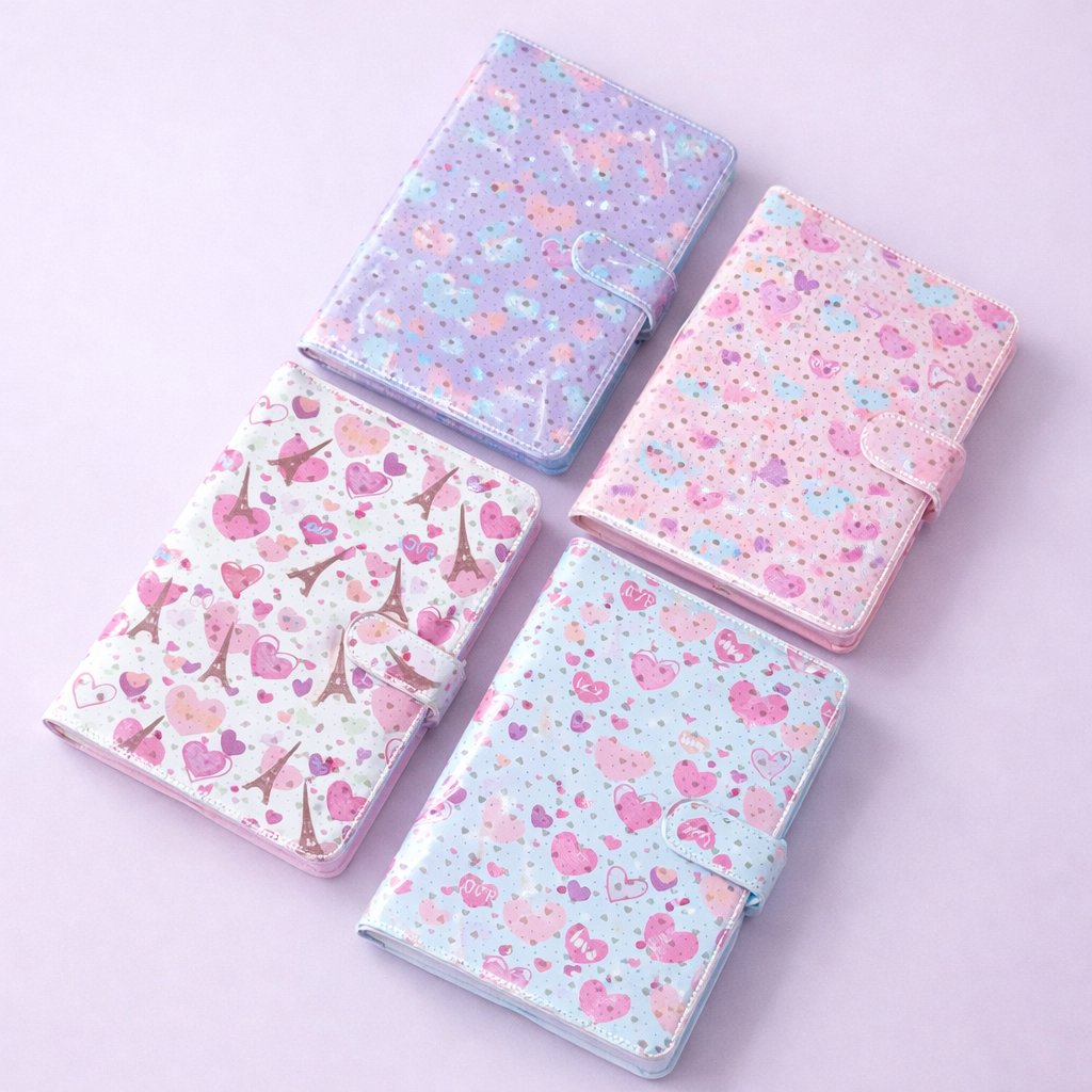 Libreta Acolchada de Corazones