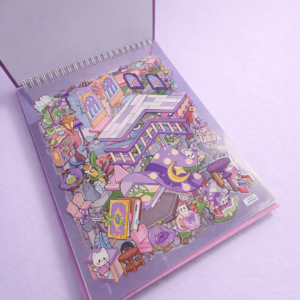 Libreta Set Stickers Escenario Grande - Imagen 3