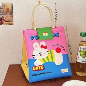 Lonchera Bolsa Térmica Kawaii - Imagen 9