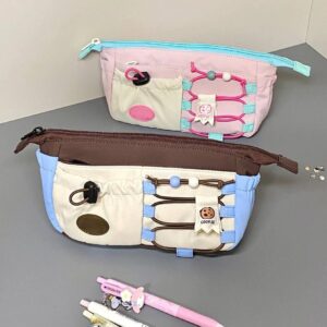 Estuche Kawaii con Mini Espacios