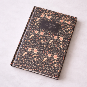Libreta Grande Tapa Dura Floral - Imagen 2