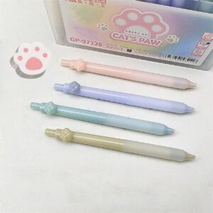 Lápiz Tinta Gel Patita de Gato