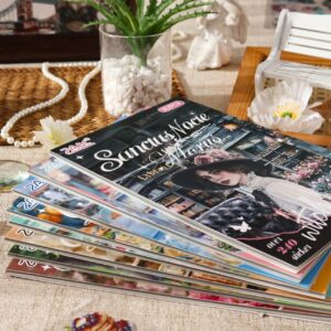 Libreta de Stickers Dama Vintage  20 Pcs - Imagen 4