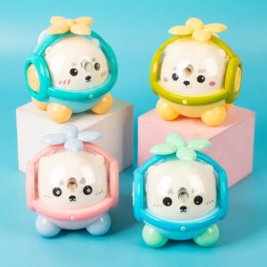 Sacapuntas Manual con Recipiente Forma de Huevo