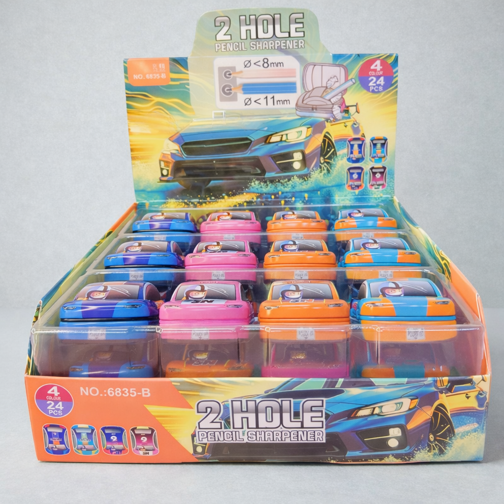 Sacapuntas con Depósito Diseño Automóvil 1 Sacapuntas con Depósito Diseño Automóvil