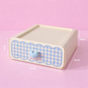 Cajón Blanco Kawaii de Escritorio - Imagen 4