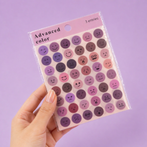 Etiquetas Adhesivas Caritas Felices y Tristes