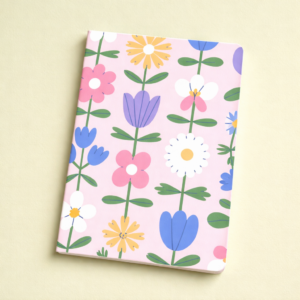 Libreta Lineal Flores Cute