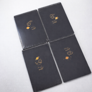 Libreta Argollada Hojas Negras