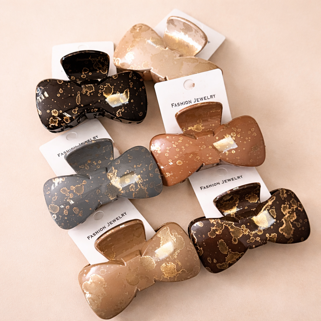 Horquilla Lazo Colores Nude