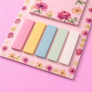 Set de Nota Adhesiva Flower World