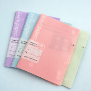 Carpeta Documento Colores Pastel - Imagen 1