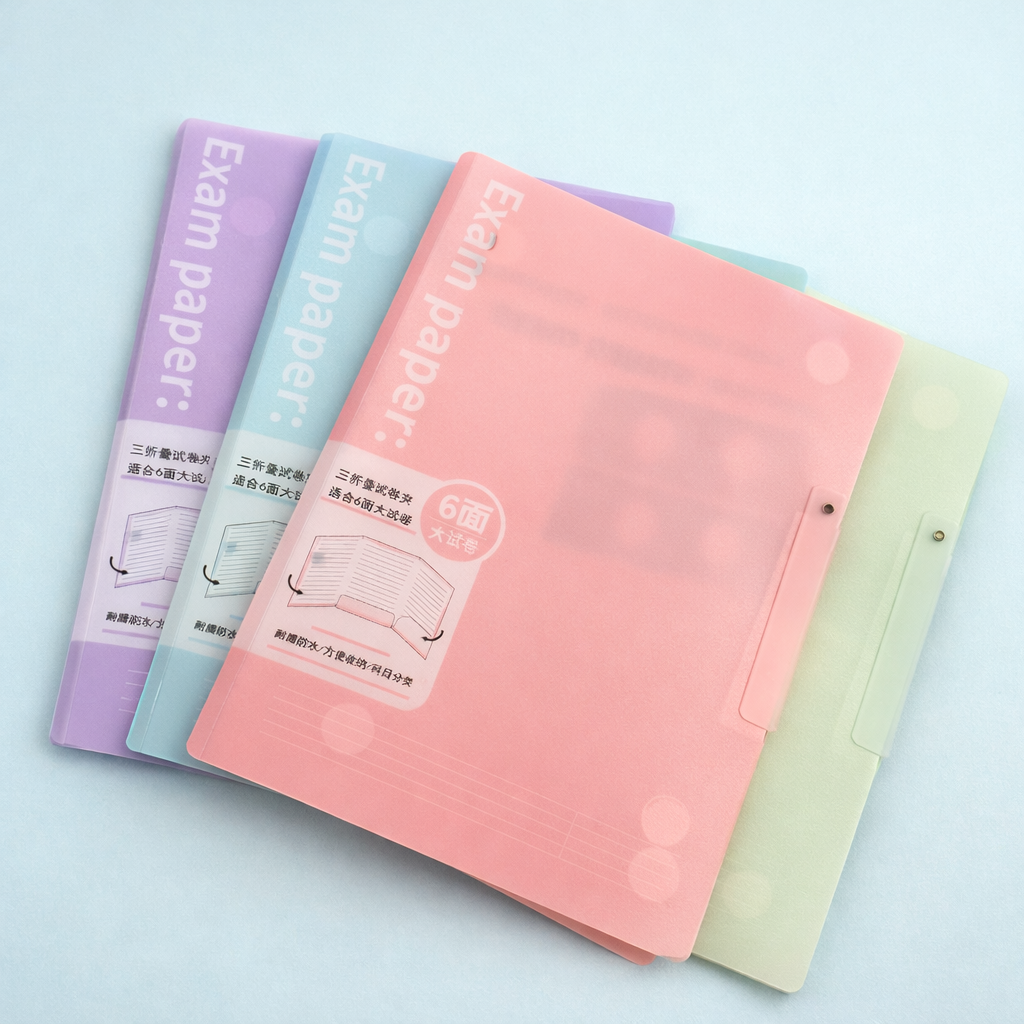 Carpeta Documento Colores Pastel