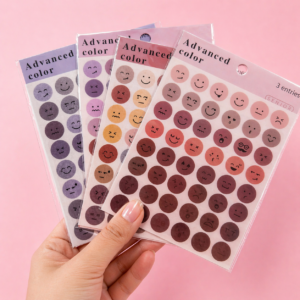 Etiquetas Adhesivas Caritas Felices y Tristes