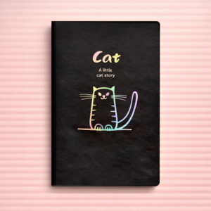 Libreta de Hojas Negras Cat holo - Imagen 6