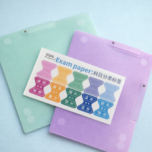 Carpeta Documento Colores Pastel - Imagen 3